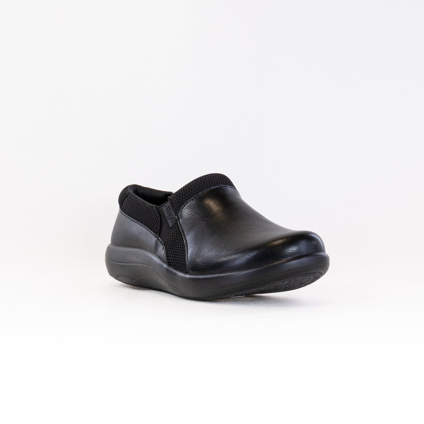 Alegria Women's Duette Slip-on Vegan Casual Shoes in Jet Black