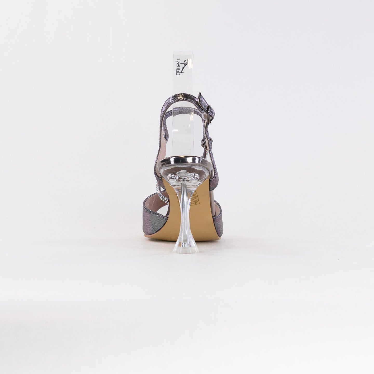 Stylish Women's Patrizia Tioanna Pewter Sandals - Elegant Open - Toe Back Strap Pumps