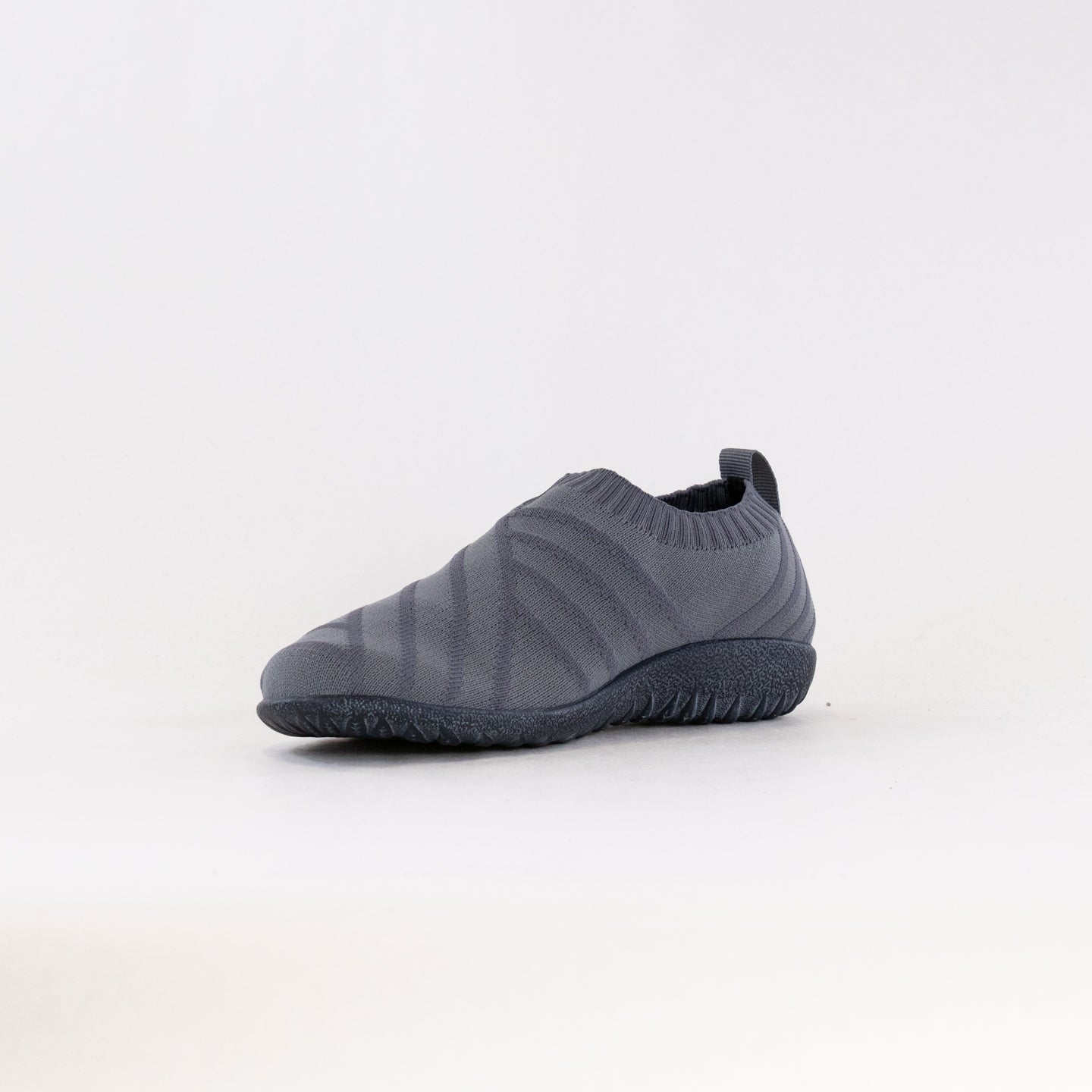 Naot Women's Okahu Slip-on Vegan Sneakers in Slate Gray Knit