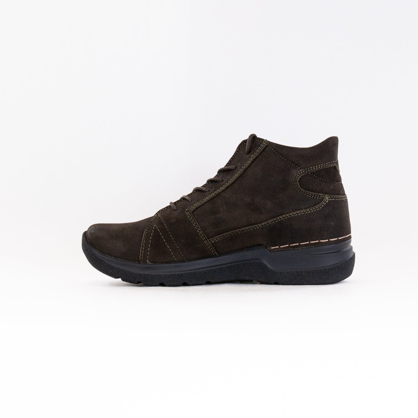 Wolky Women's Why - Stylish Antique Cactus Nubuck Ankle Shoes