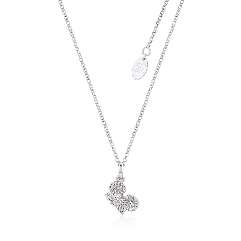 Gorgeous Disney Mickey Mouse Ears Crystal Pendant