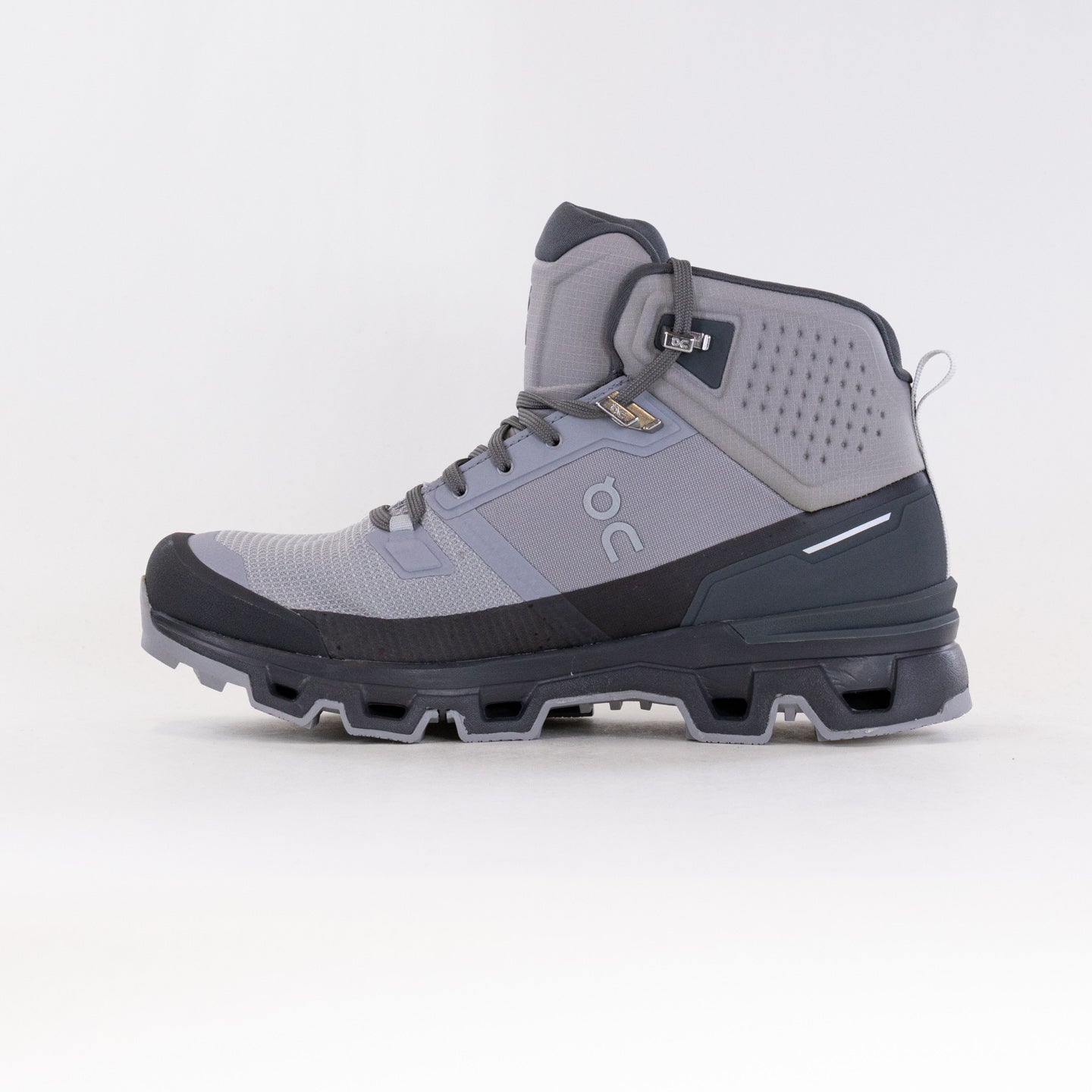 Men's On Cloudrock 2 Waterproof Hiking Shoes - Alloy/Eclipse