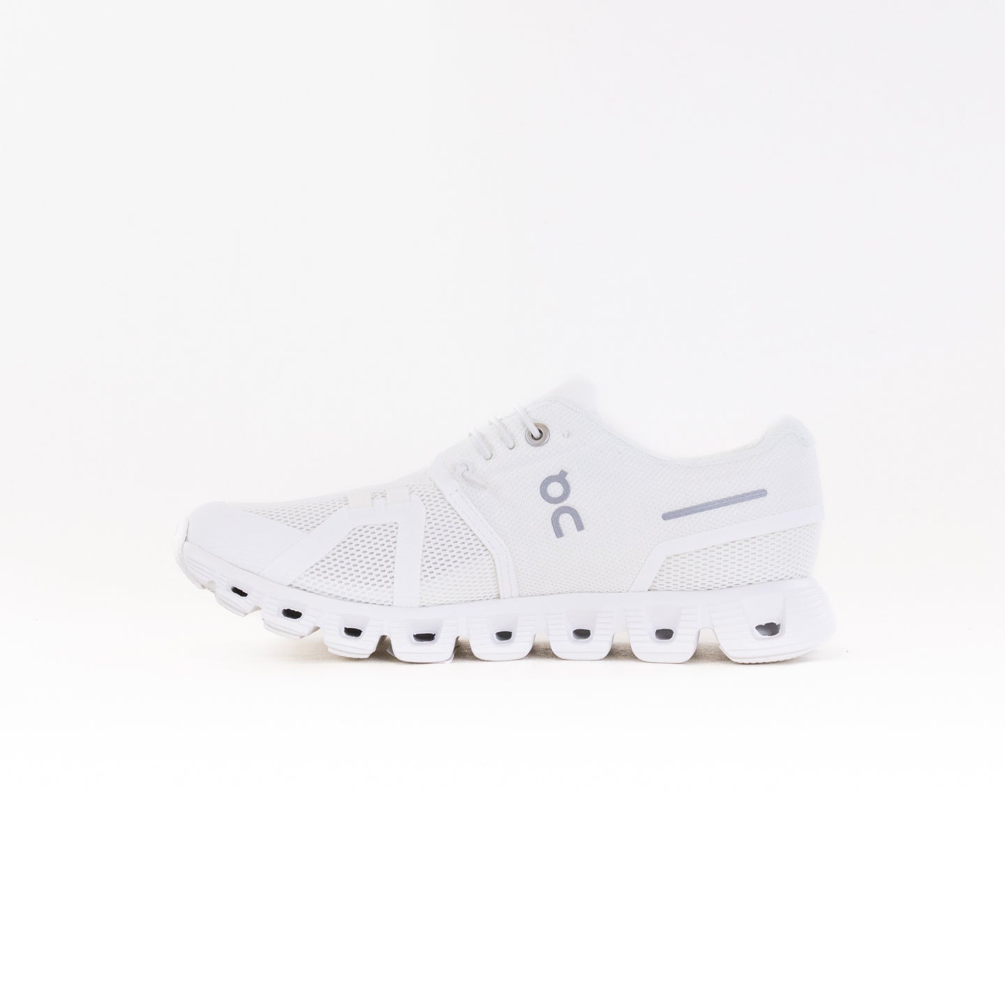All-White On Cloud 5 Running Shoes for Women: Re-engineered for Comfort
