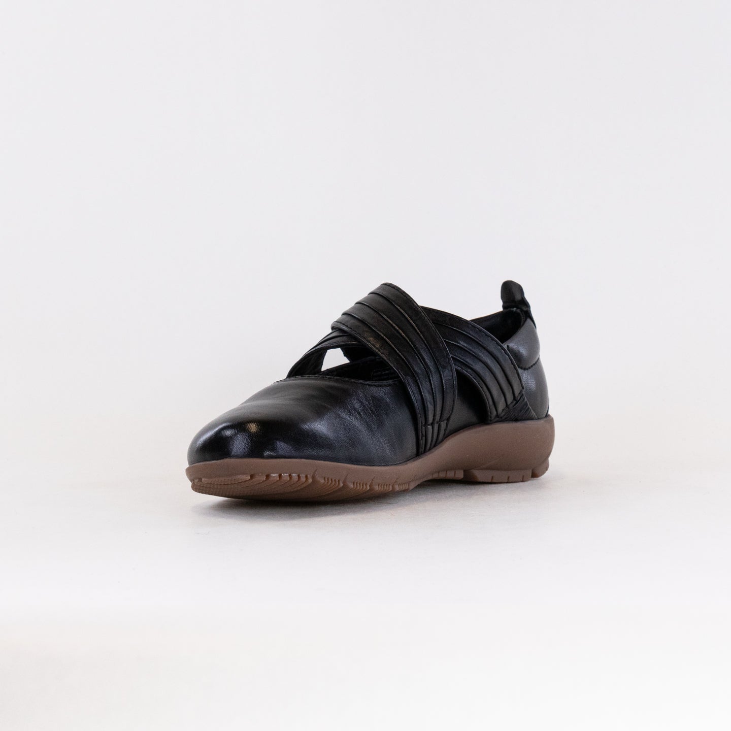Women's Black Romika Loire 04 Criss - Cross Luxury Leather Shoes