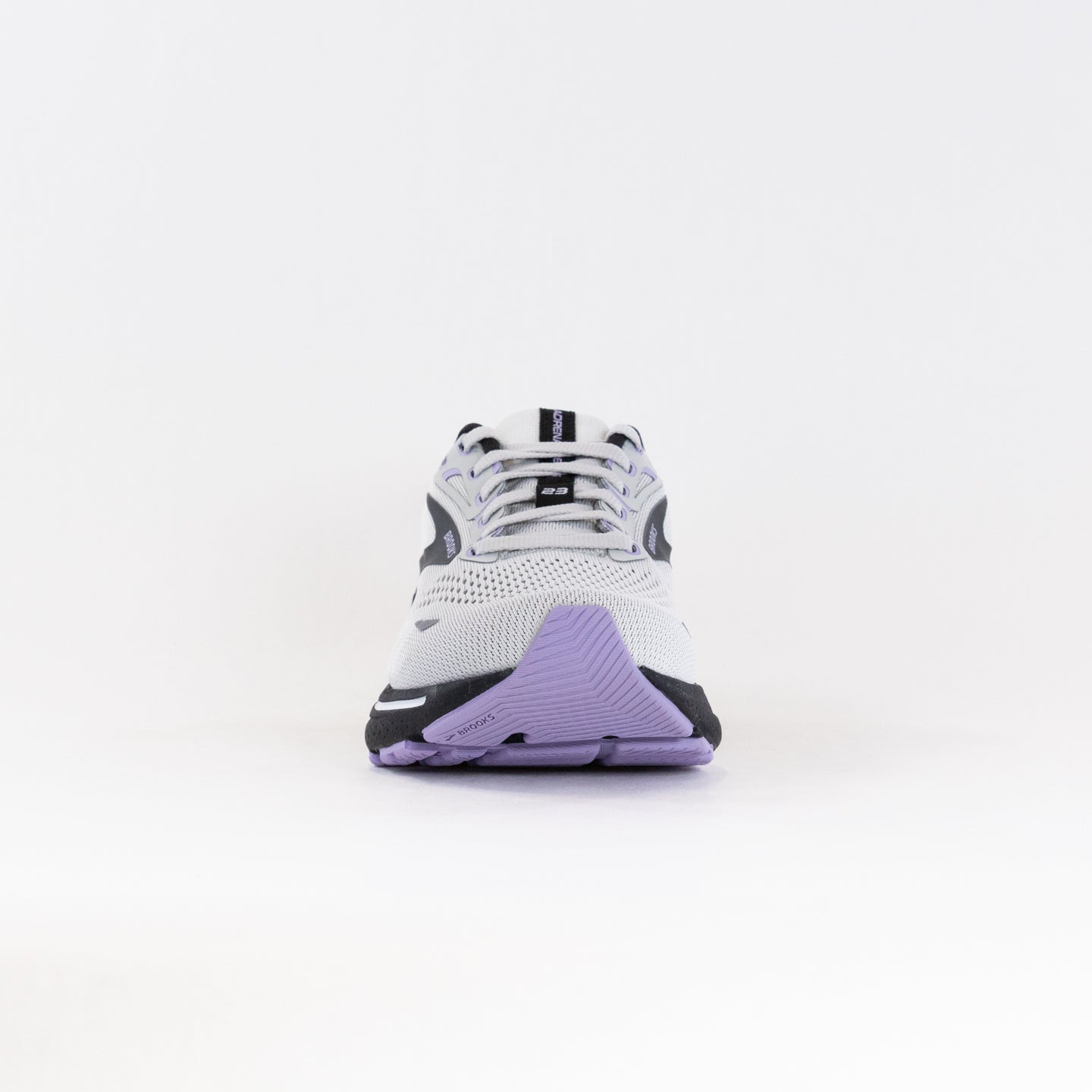 Women's Brooks Adrenaline GTS 23 Running Shoes in Grey, Black & Purple