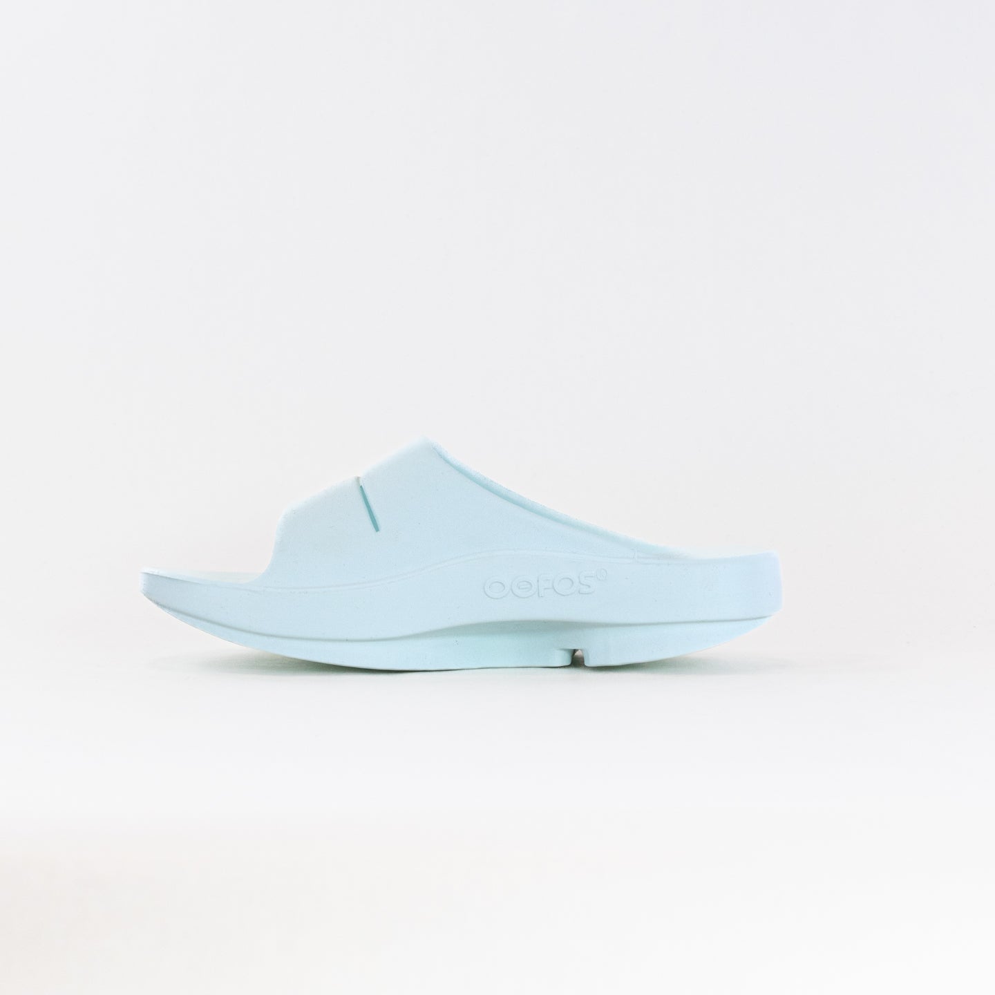 Women's Ice Colored OOFOS OOahh Slide Sandals - A Comfortable Footwear Option