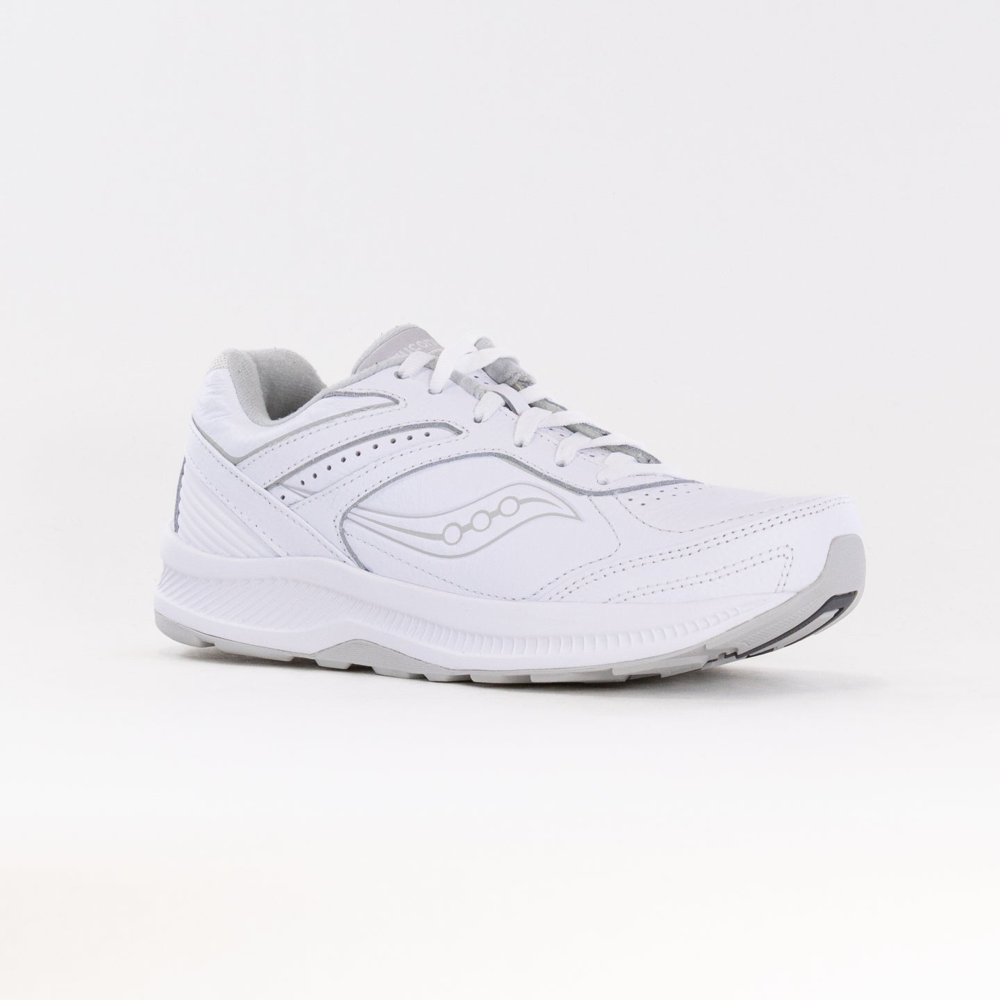 Saucony Men's Echelon Walker 3 Wide White Walking Shoes