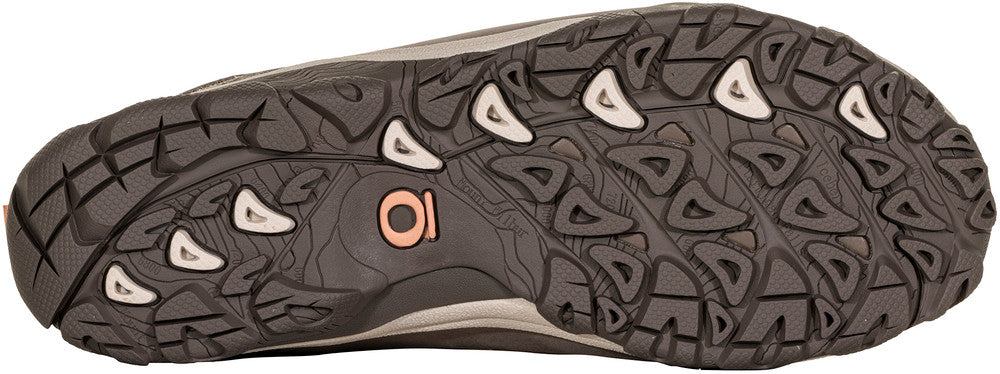 Oboz Women's Ousel Low Waterproof Shoes in Cinder Stone
