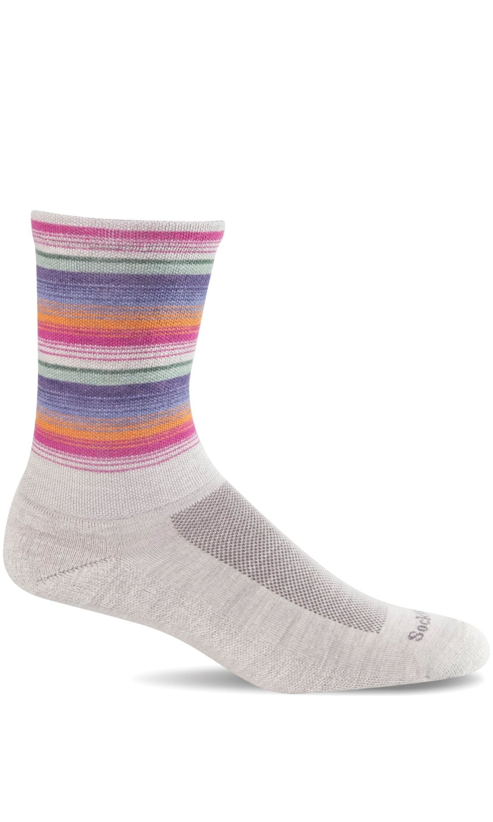Sockwell Women's Desert Stripe Comfort Essential Socks for Optimal Foot Comfort