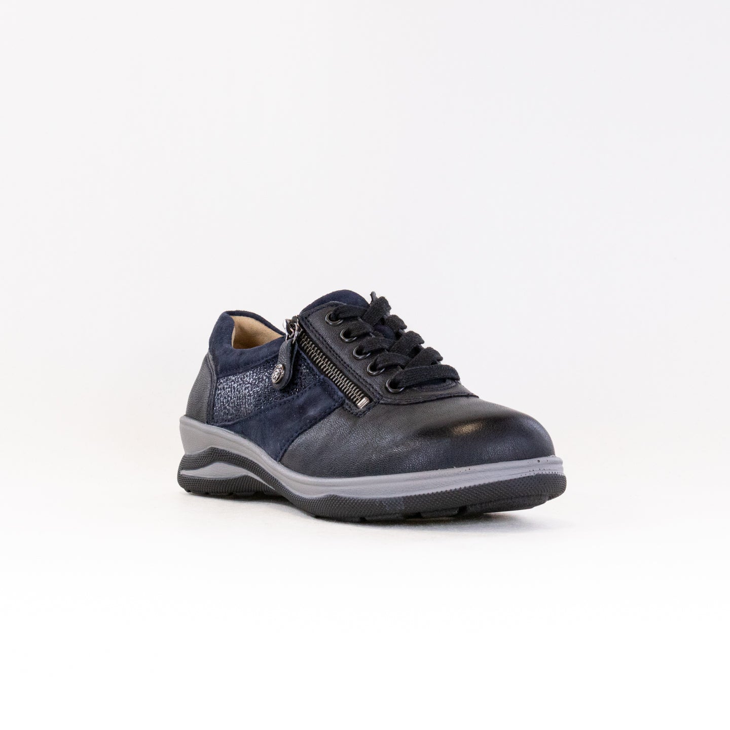 Fidelio Multistretch Haley Women's Casual Leather Shoes - Atlantik Rocky/Kombi Style
