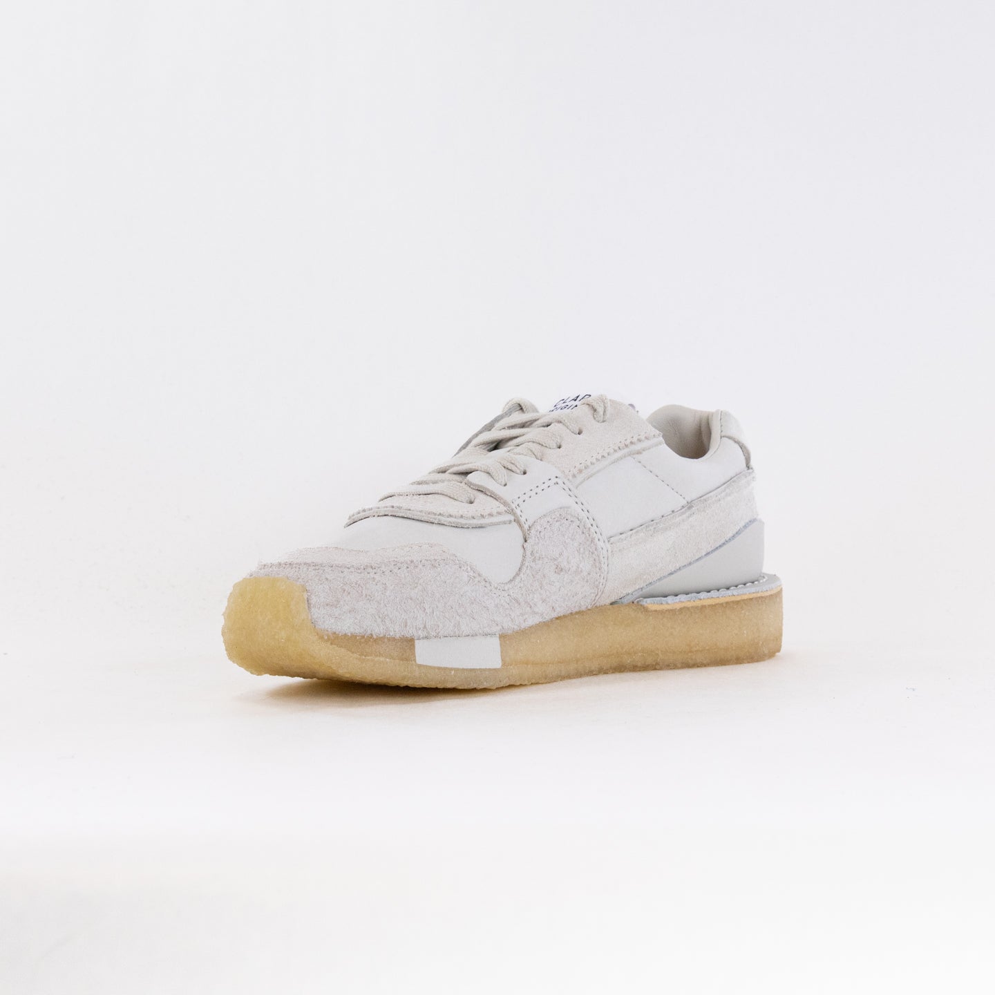 Women's Clarks Originals Tor Run - Stylish White Combination Trainers