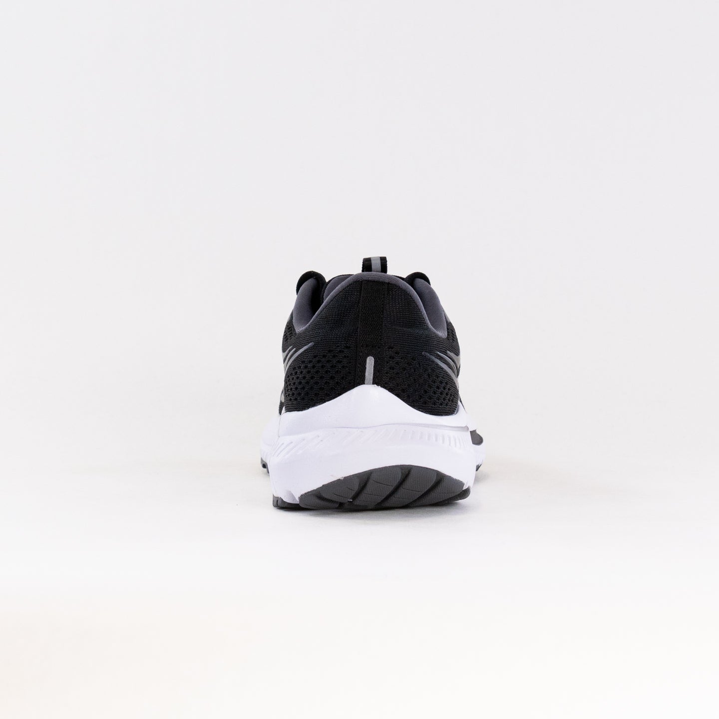 Women's Saucony Omni 21 Running Shoes - Classic Black/White