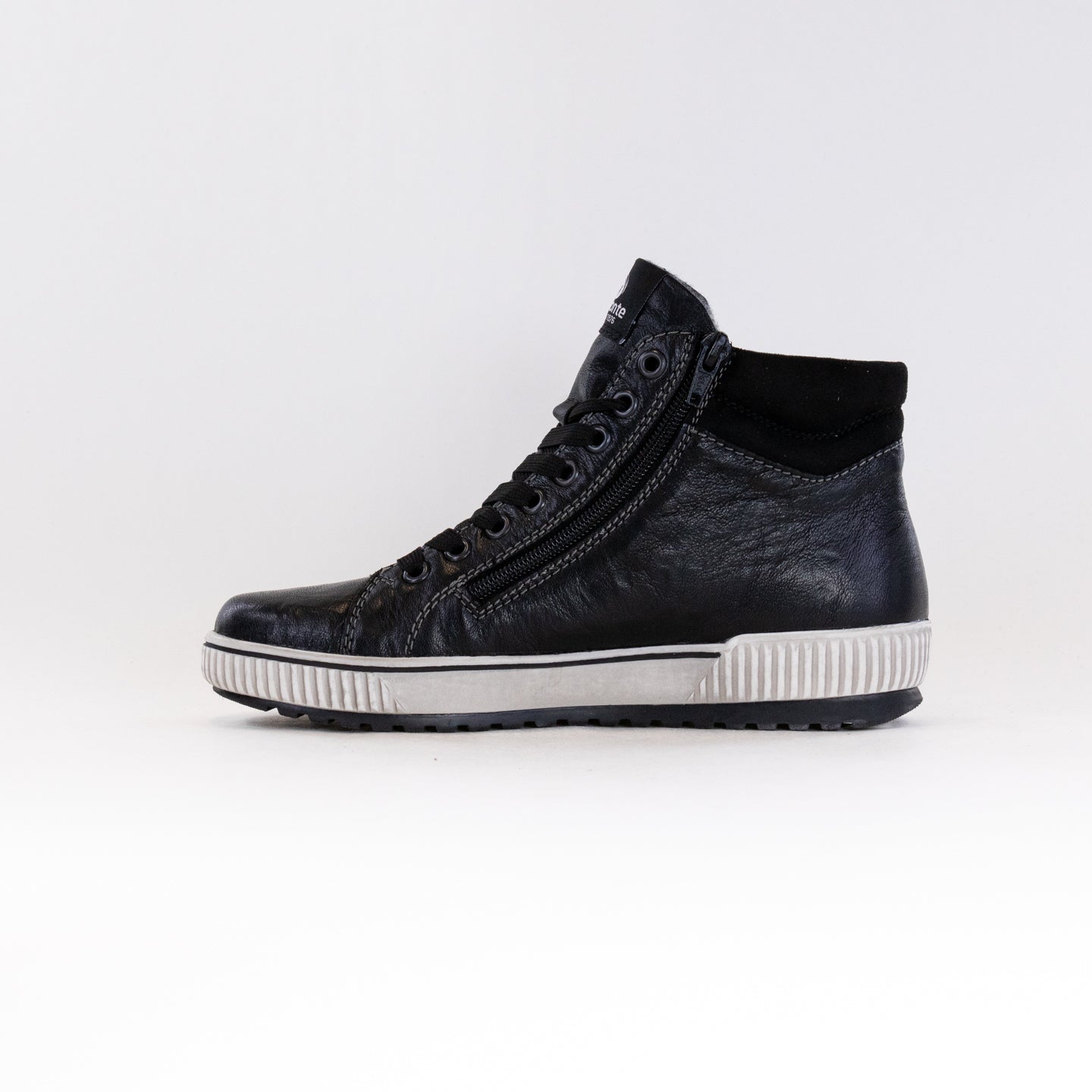 Women's Maditta 72 Waterproof High-Top Remonte Sneakers - Black