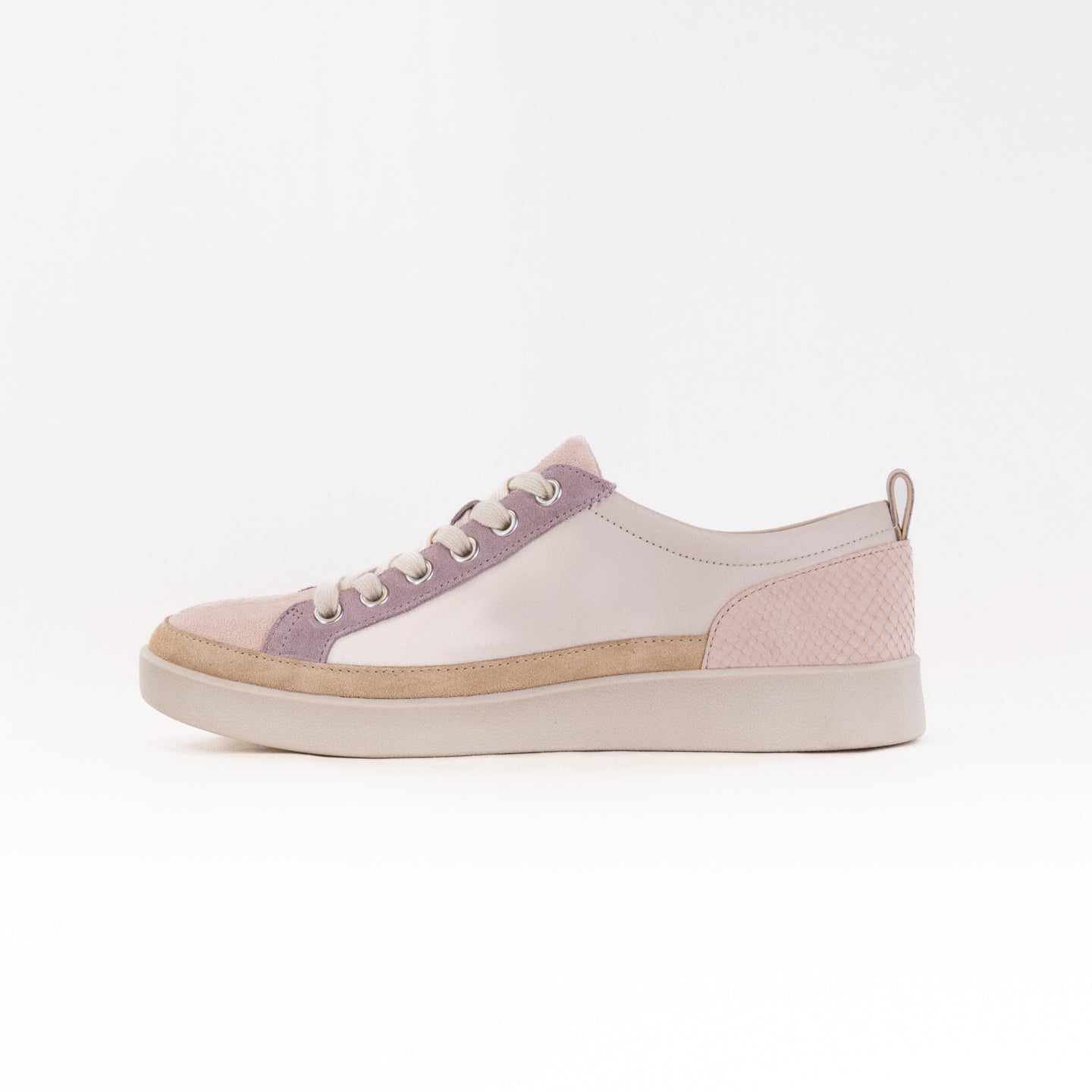 Vionic Women's Winny Casual Lace - Up Shoes in Parchment - Colored Leather