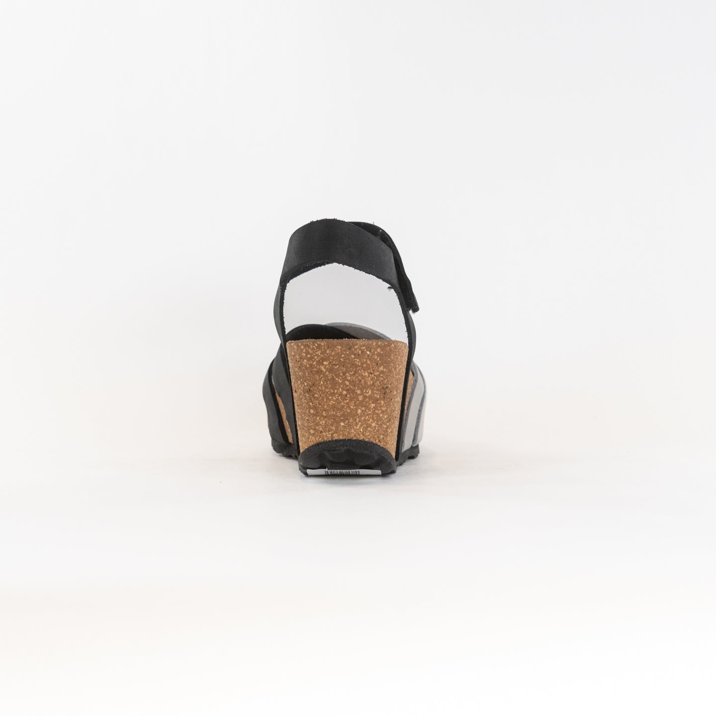Eric Michael Women's Olympia Black and Ice Colorblocked Wedge Sandals