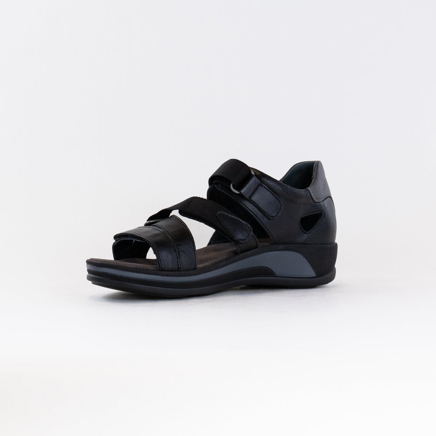 Wolky Women's Black Desh Trekking Sandals for Comfortable Adventures