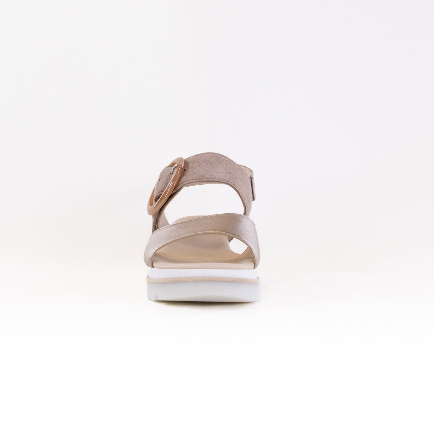 Gabor Women's 64.645 Puder/Rabbit Stylish Adjustable Buckle Sandals