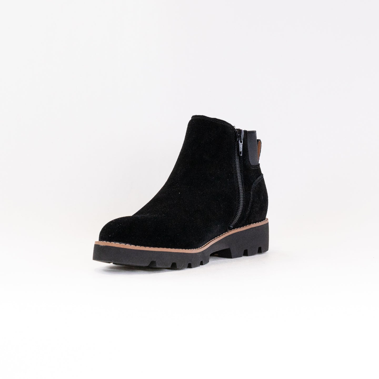 Vionic Women's Black Brionie Lightweight Water-Resistant Booties