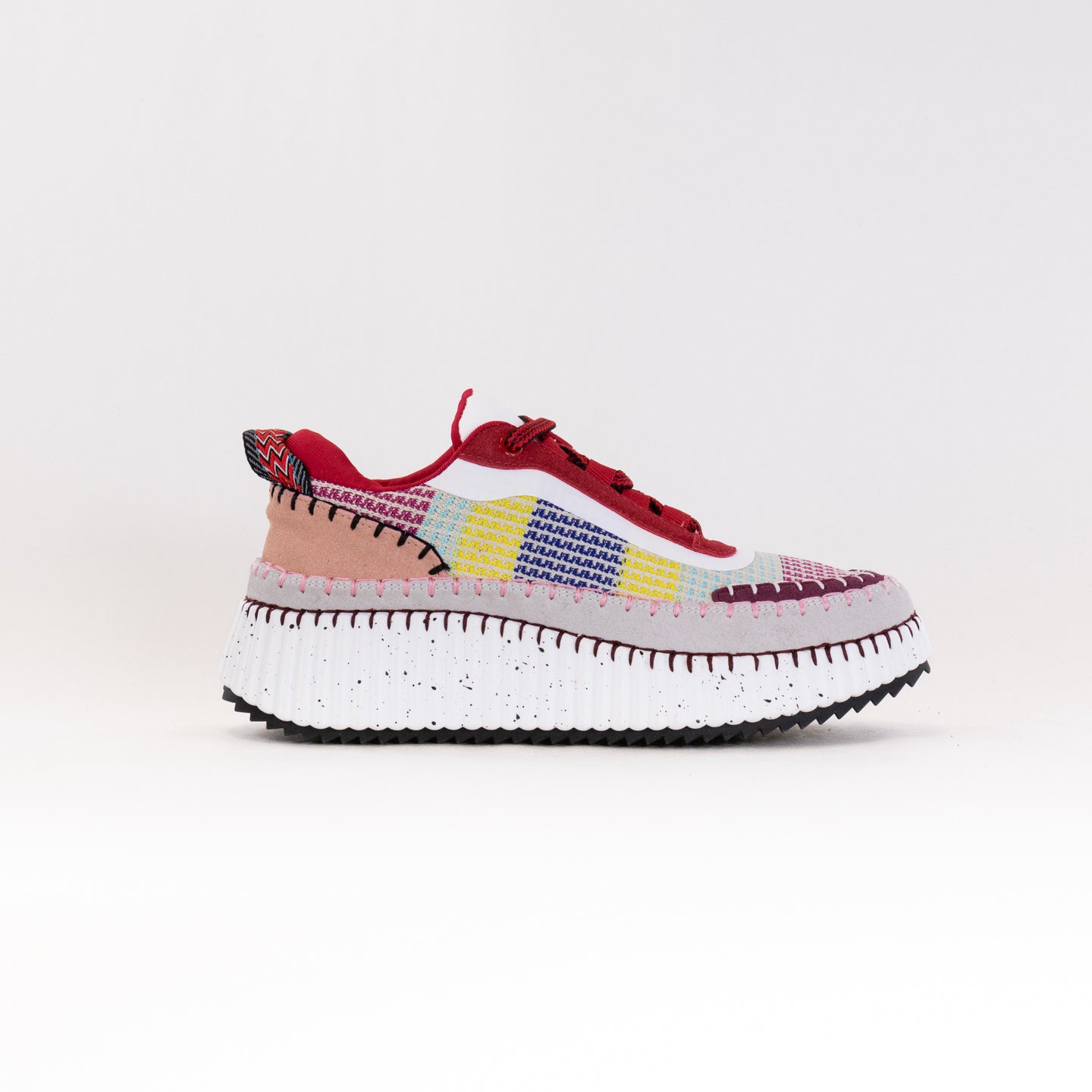 Gelato Stella Women's Platform Sneakers in Striking Rocket Red