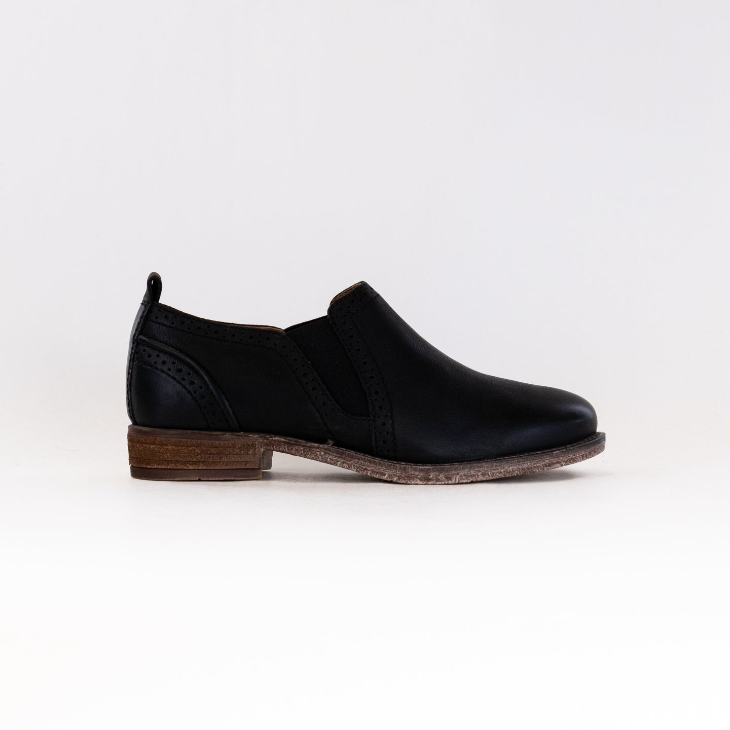 Josef Seibel Women's Black Washed Sienna 43 Comfortable Pull - on Shoes