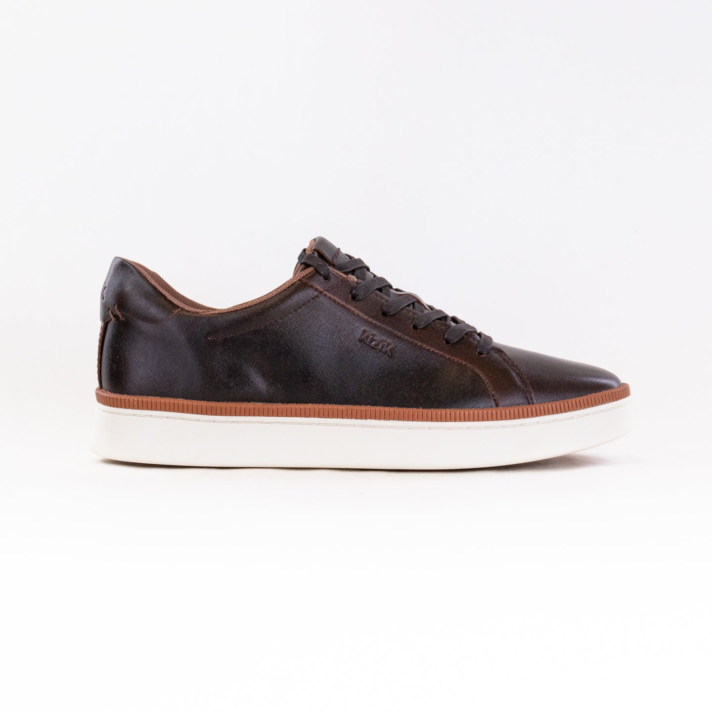 Men's Kizik Sonoma Brown Leather Casual Shoes