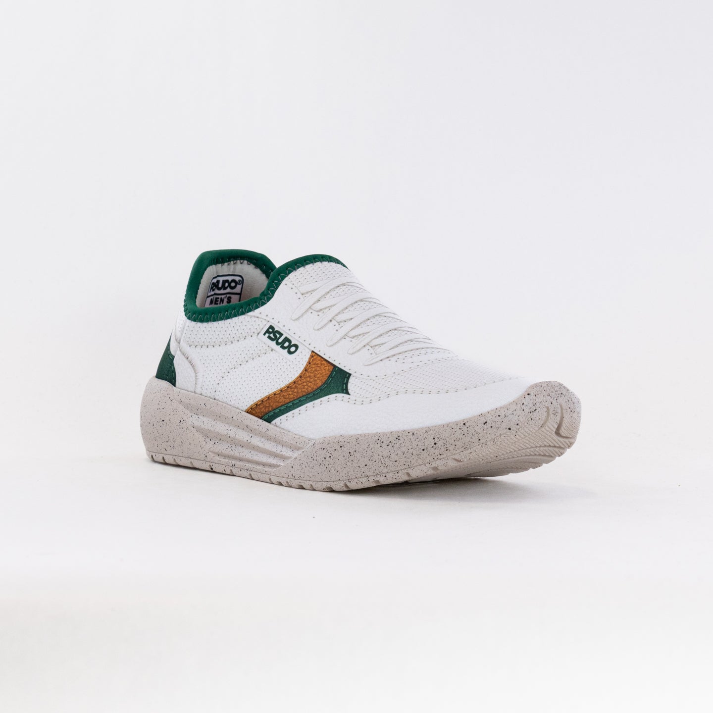 Men's PSUDO Court Sneakers in Cambridge Green Color
