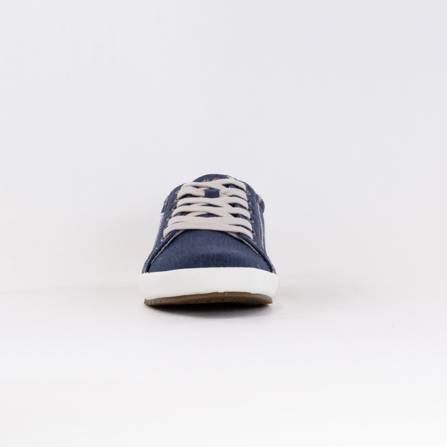 Women's Taos Star Blue Washed Canvas Comfortable Sneakers