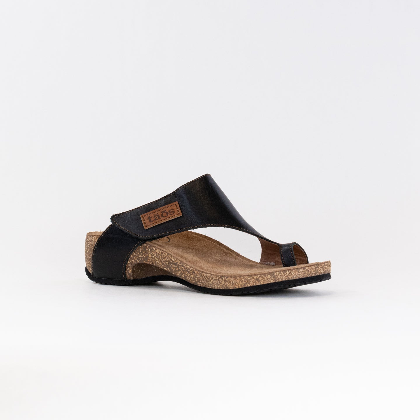 Women's Black Taos Loop Wedge Sandals - Ideal Summer Footwear