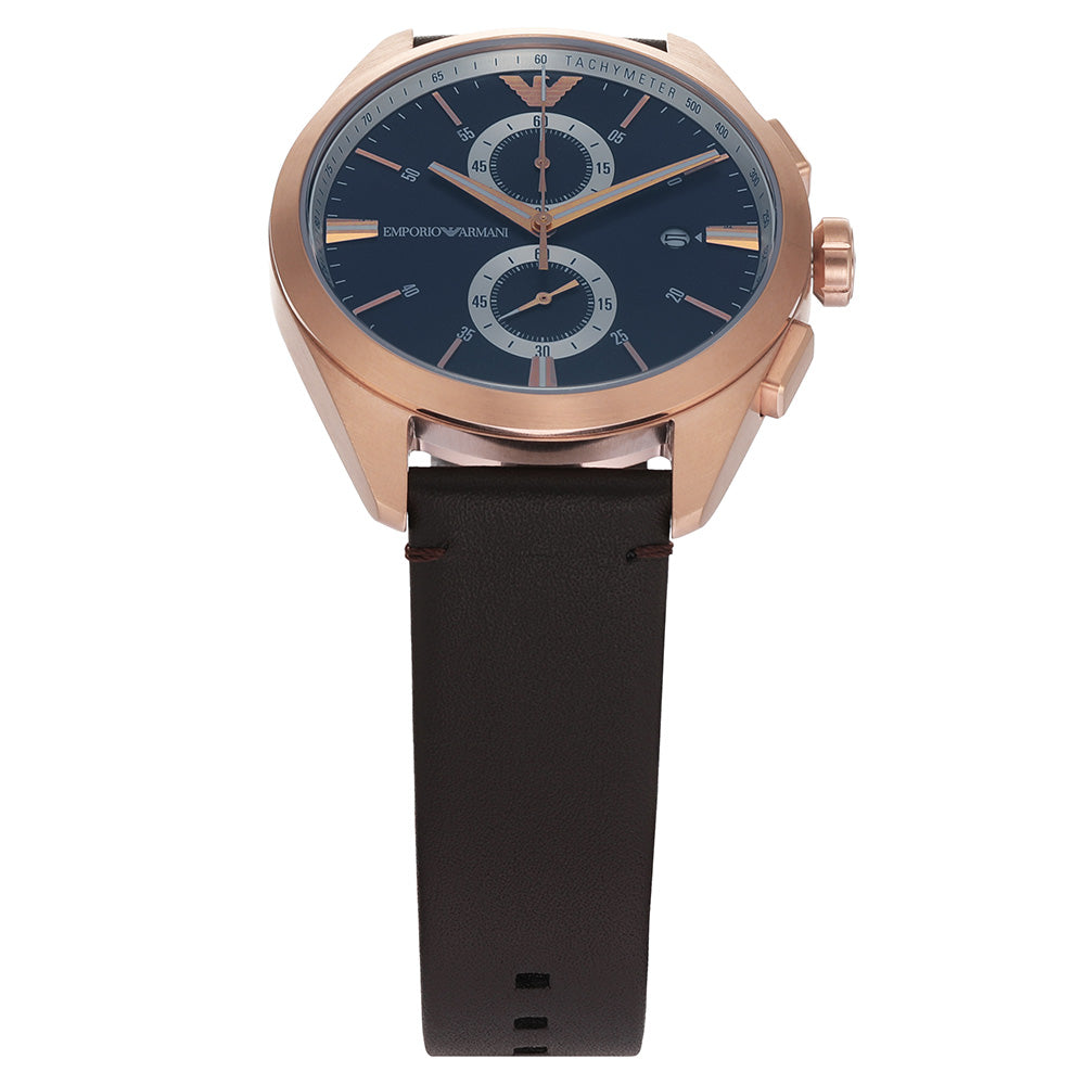 Emporio Armani AR11554 Claudio Quartz Chronograph Men's Luxury Watch