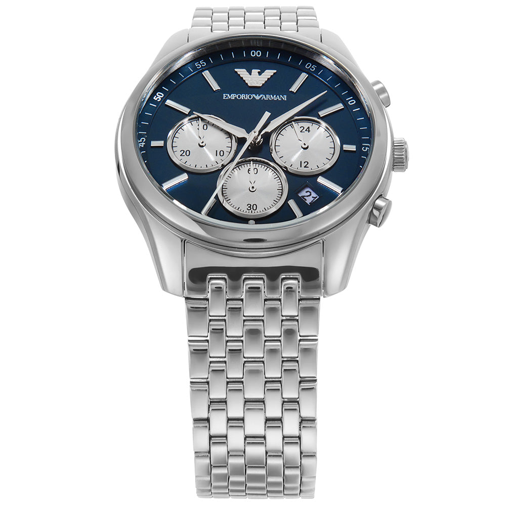Antonio Blue Emporio Armani AR11582 Stainless Steel Chronograph Men's Watch