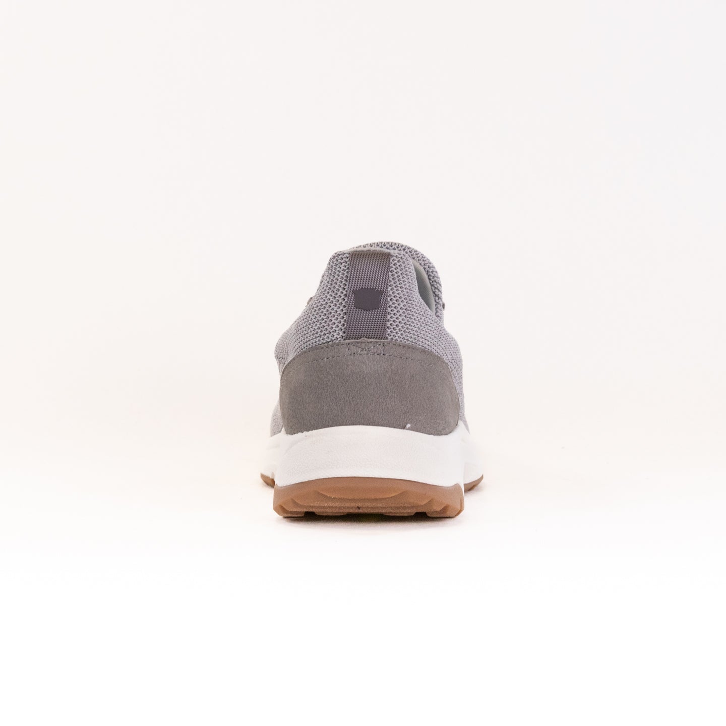 Men's Gray Florsheim Satellite Knit Elastic Lace Slip-On Dress Sneakers