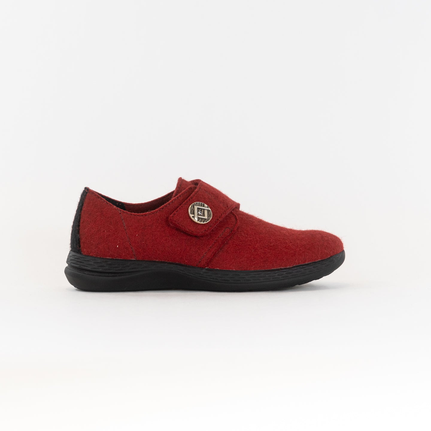 Stylish Red Women's Fidelio Wollfilz 526412 Boiled Wool Shoes
