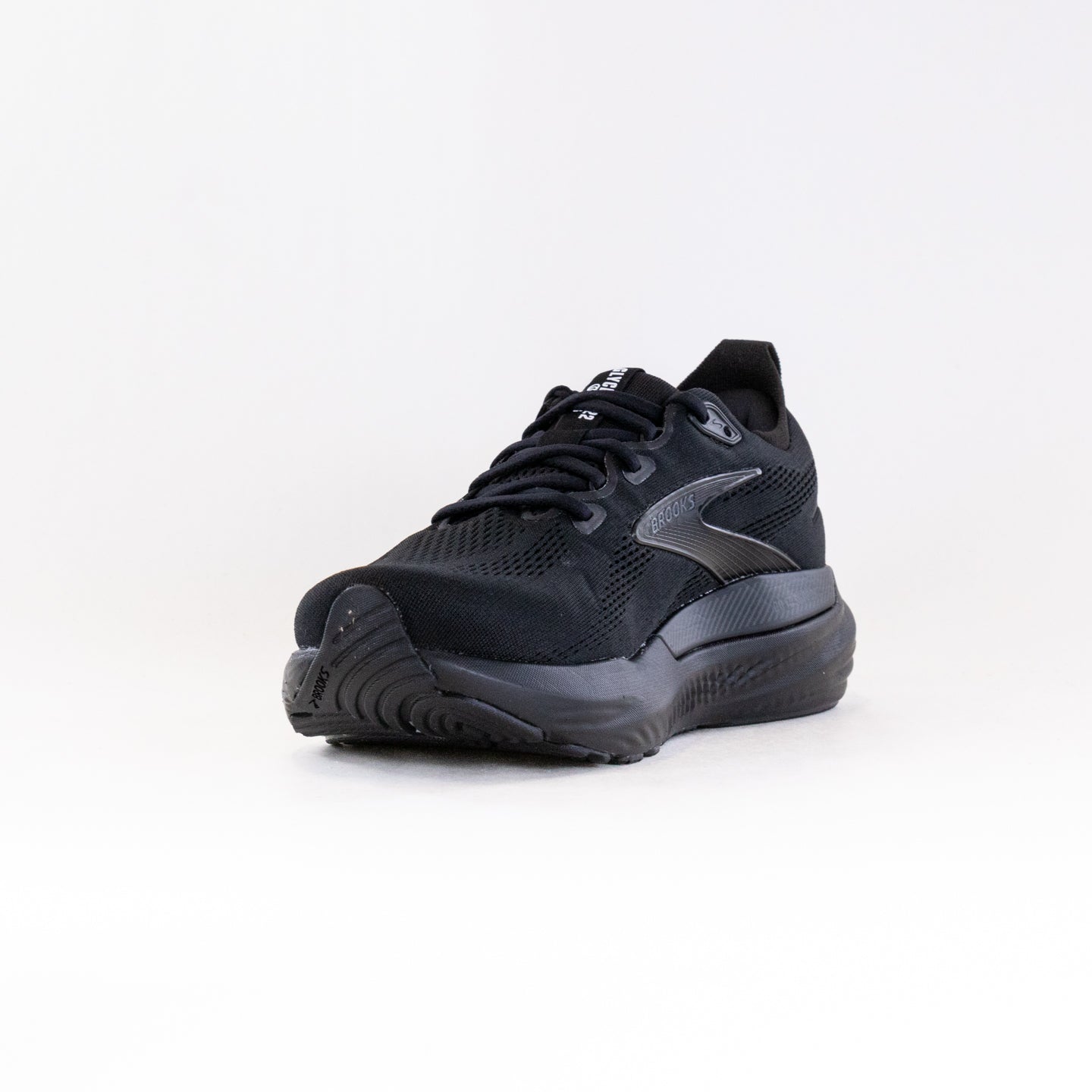 Men's Brooks Glycerin GTS 22 Running Shoes in Classic Black Color