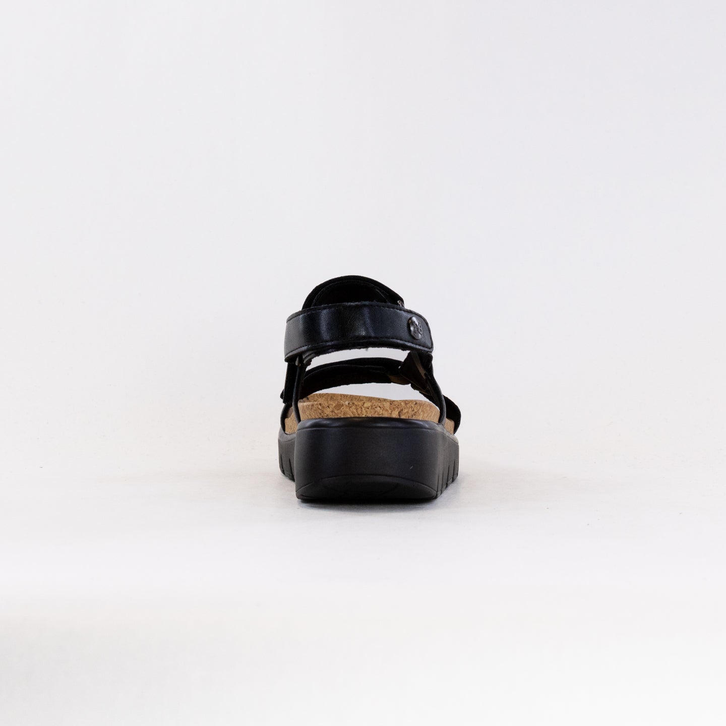 Women's Alegria Henna Vegan Platform Sandals in Classic Black
