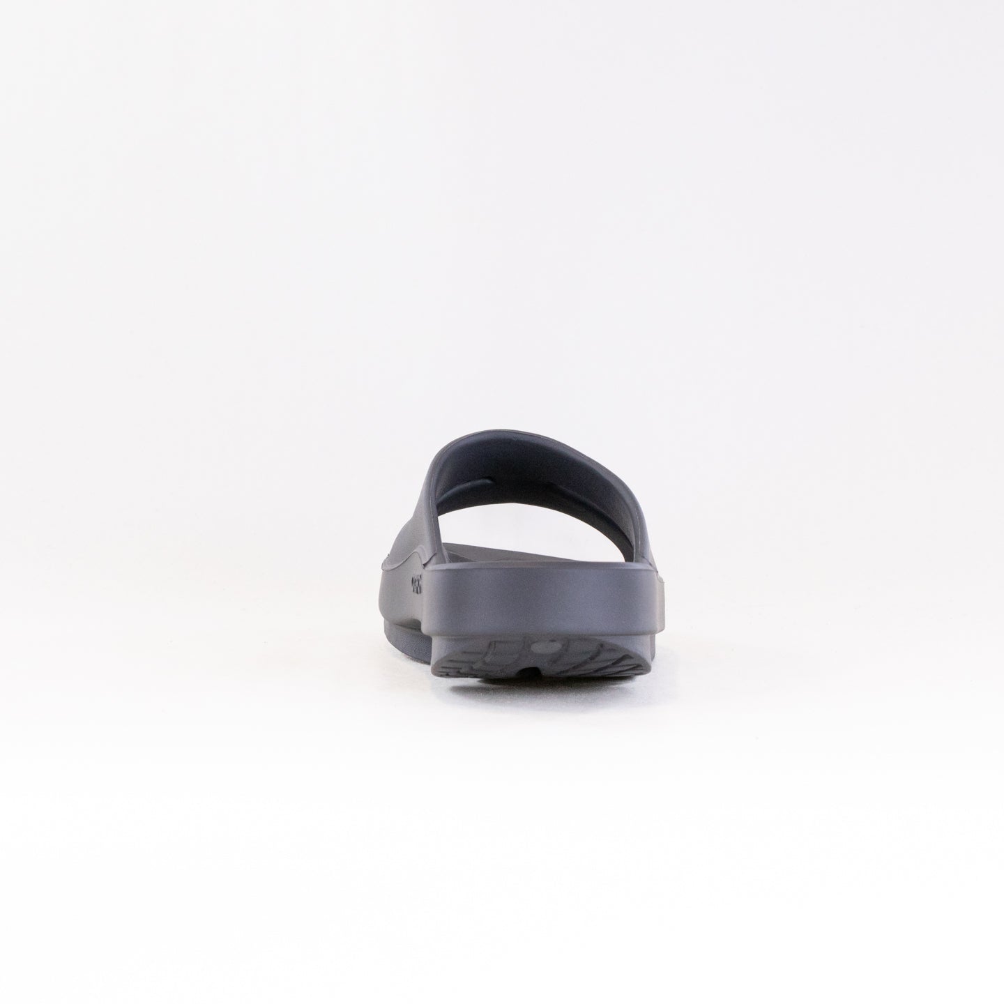 Unisex OOFOS OOahh Slide Sandal in Slate Color for Enhanced Comfort