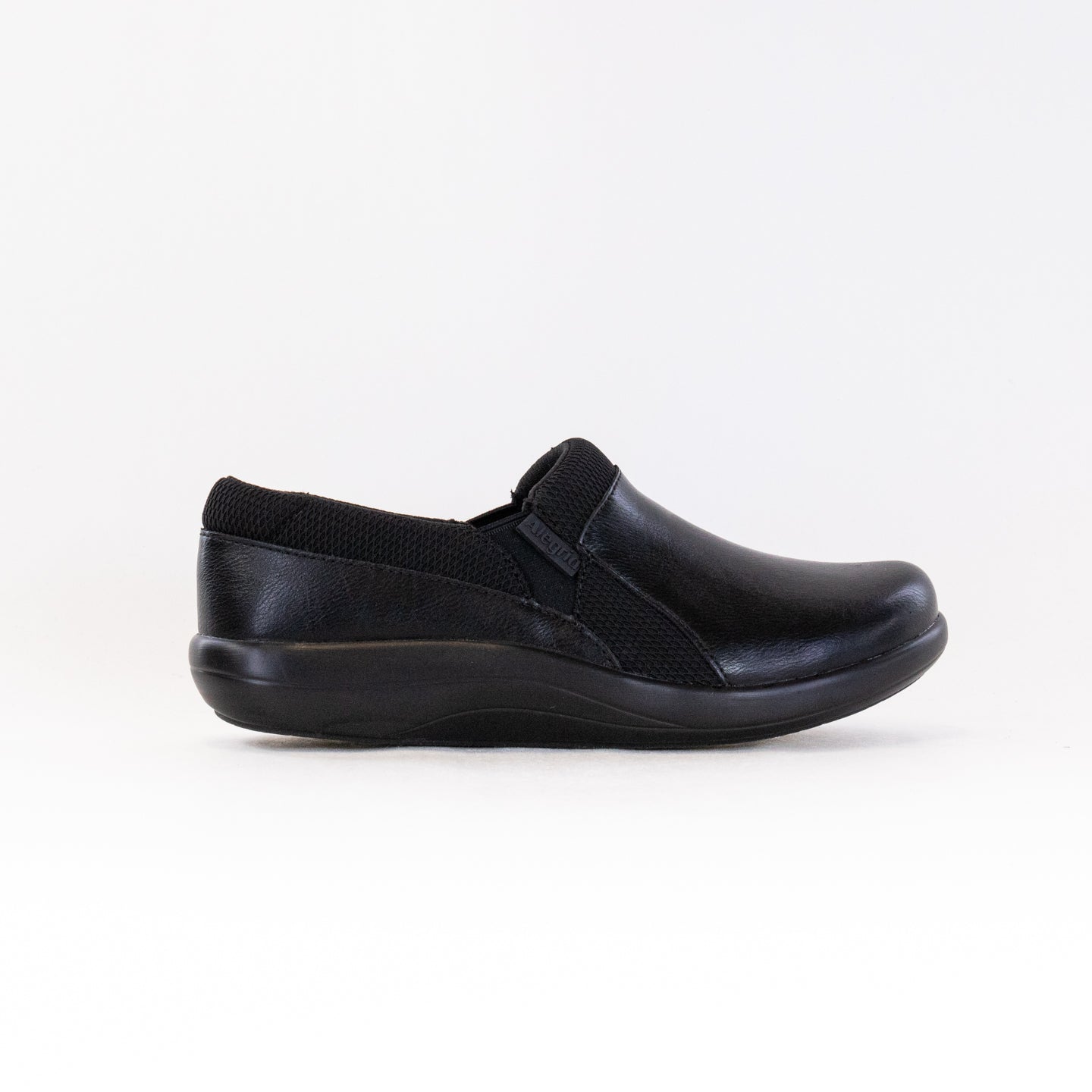 Alegria Women's Duette Slip-on Vegan Casual Shoes in Jet Black