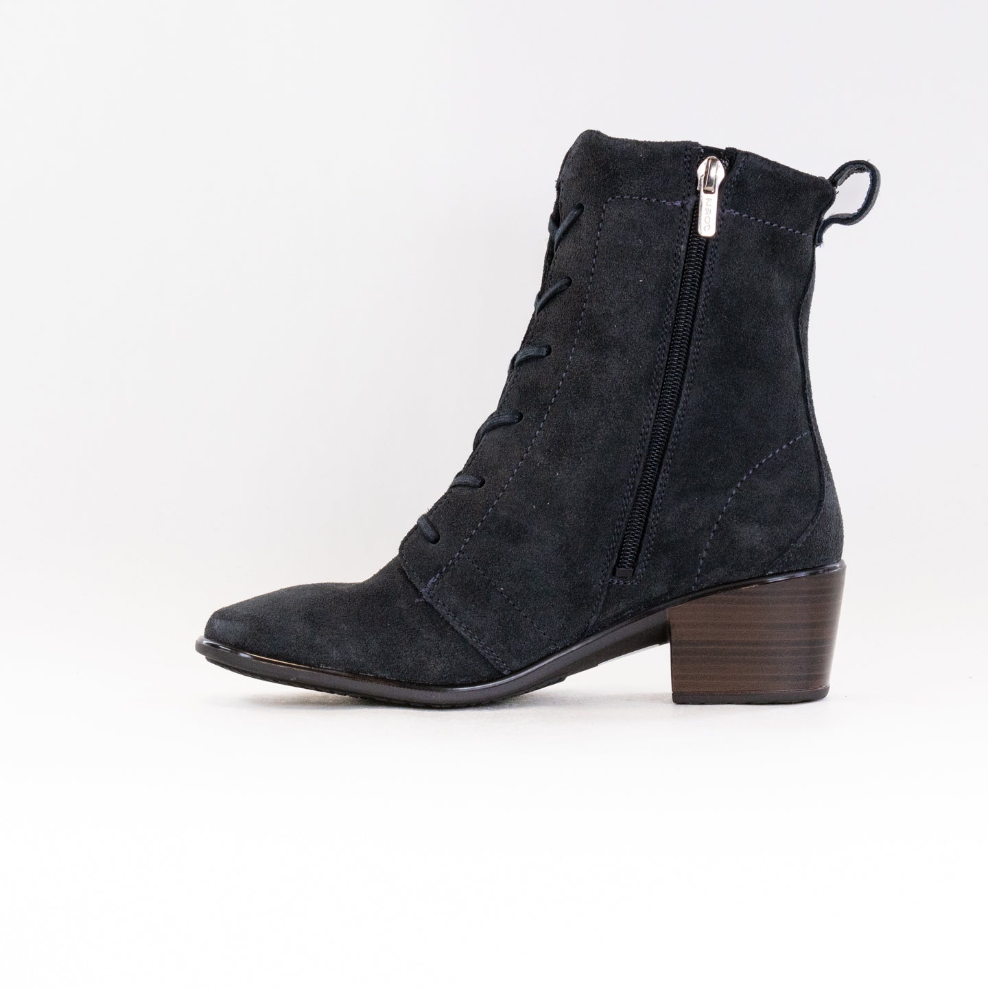 Naot Women's Majesty Mid-Calf Boots in Charcoal Soft Suede