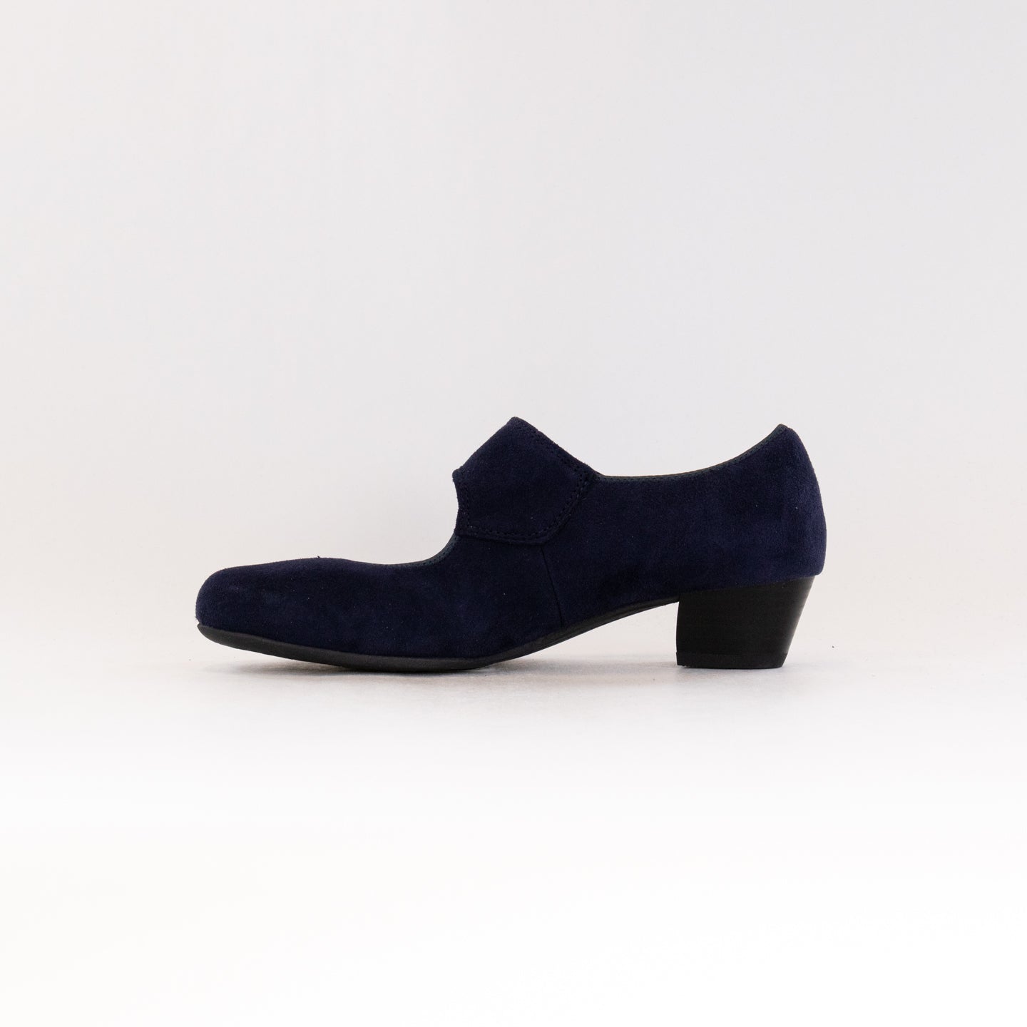ARA Women's Navy Suede Calico II Stylish Mary Jane Pumps