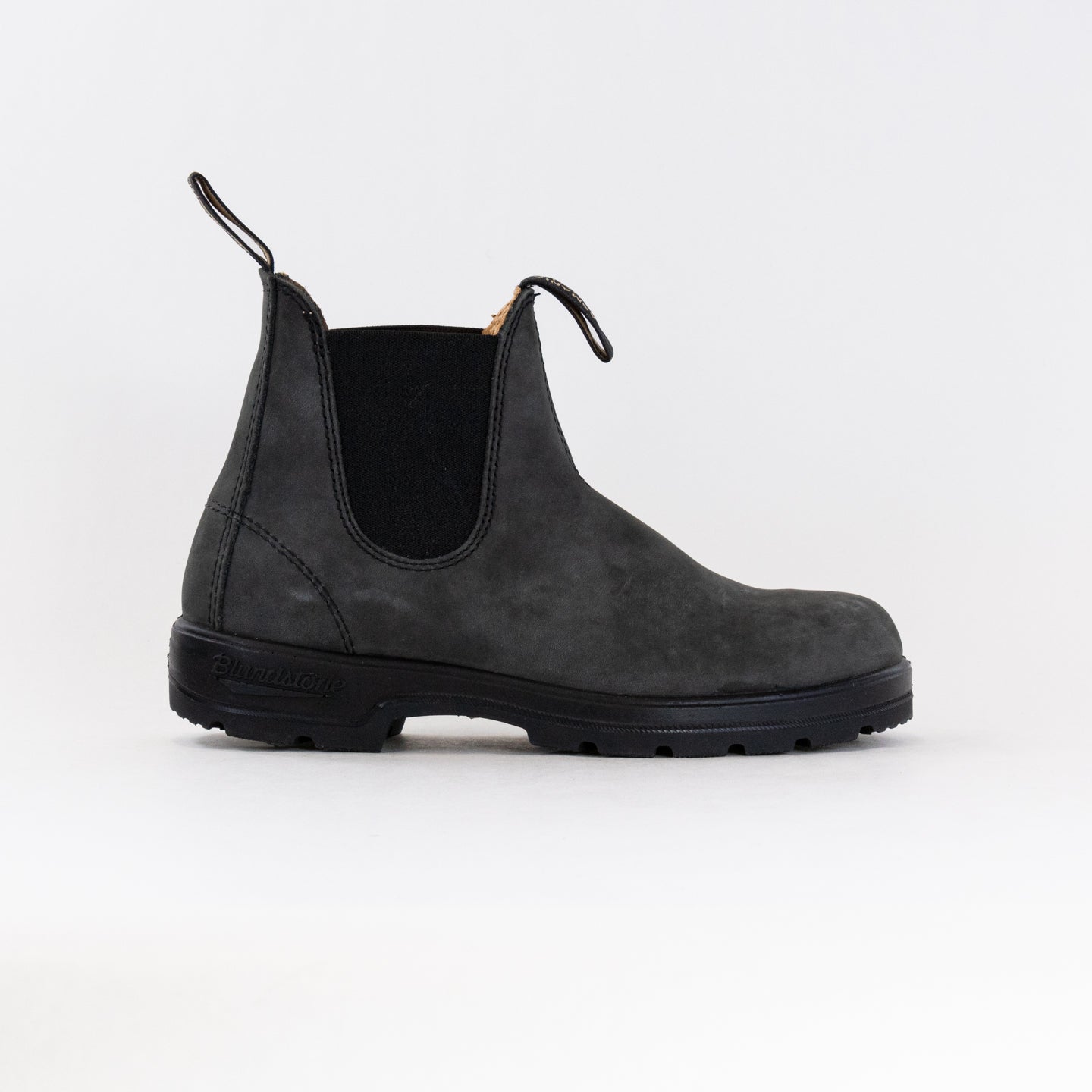 Blundstone Unisex Leather Chelsea Boots - 587 Model in Rustic Black