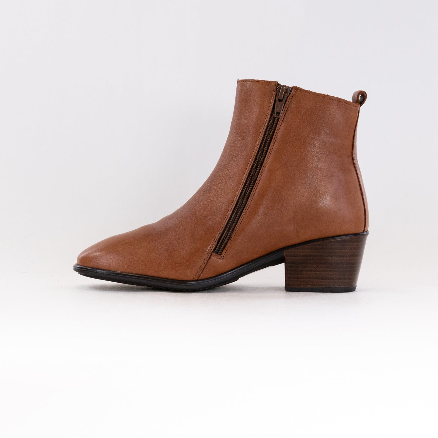 Naot Ethic Women's Classic Booties in Brown Peanut Leather
