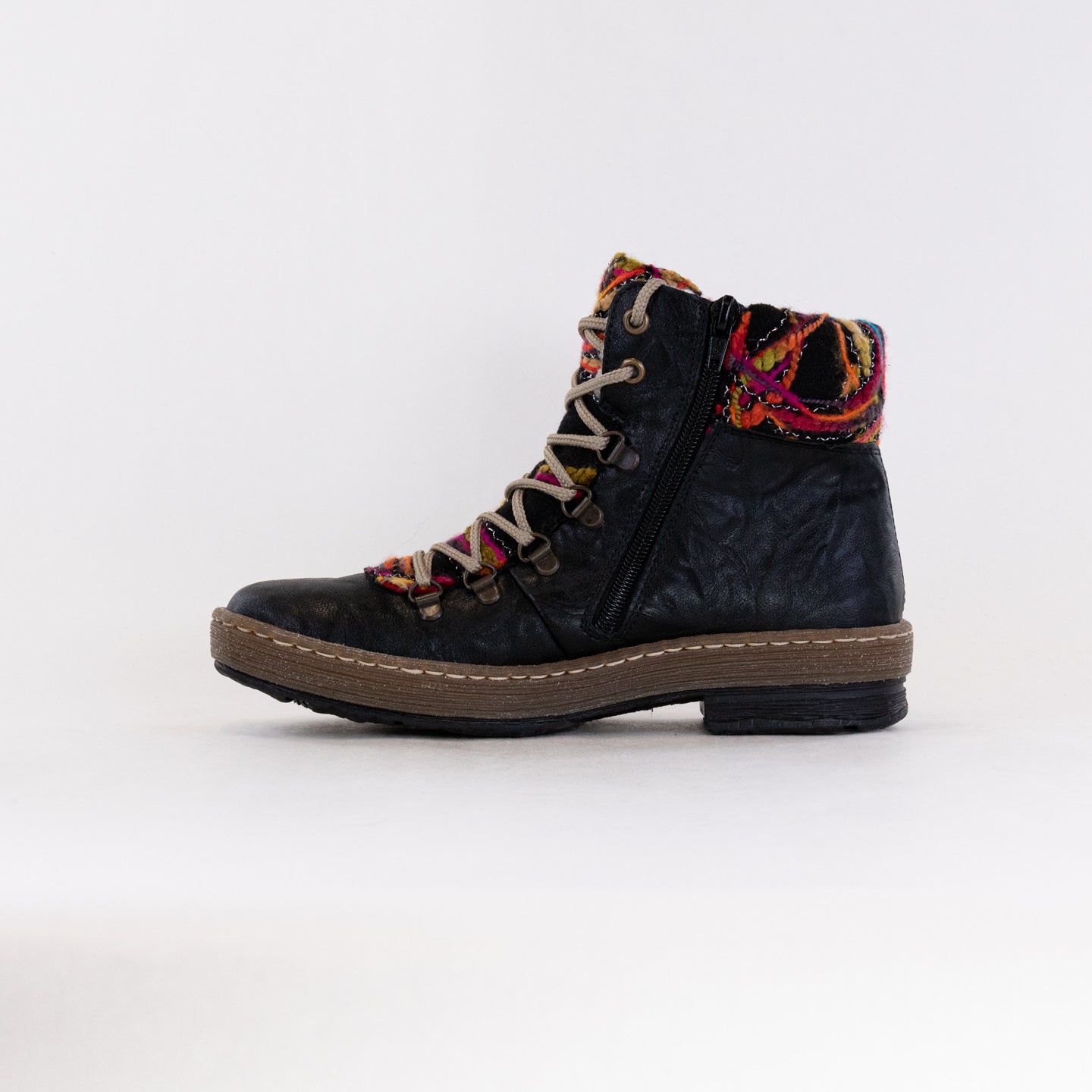 Stylish Rieker Z6743 Felicitas Women's Black Boots with Comfort Features
