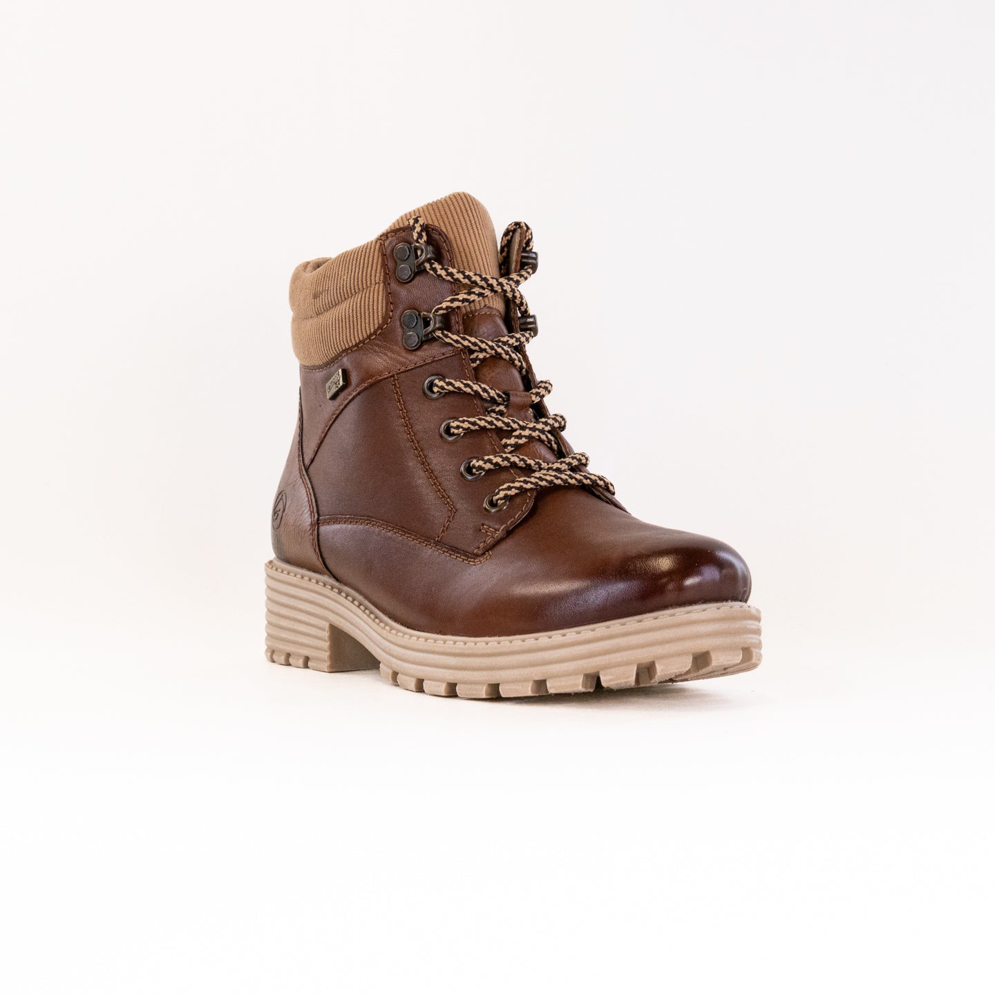 Stylish Women's Brown Remonte D0W75-22 Lace-up Outdoor Boots