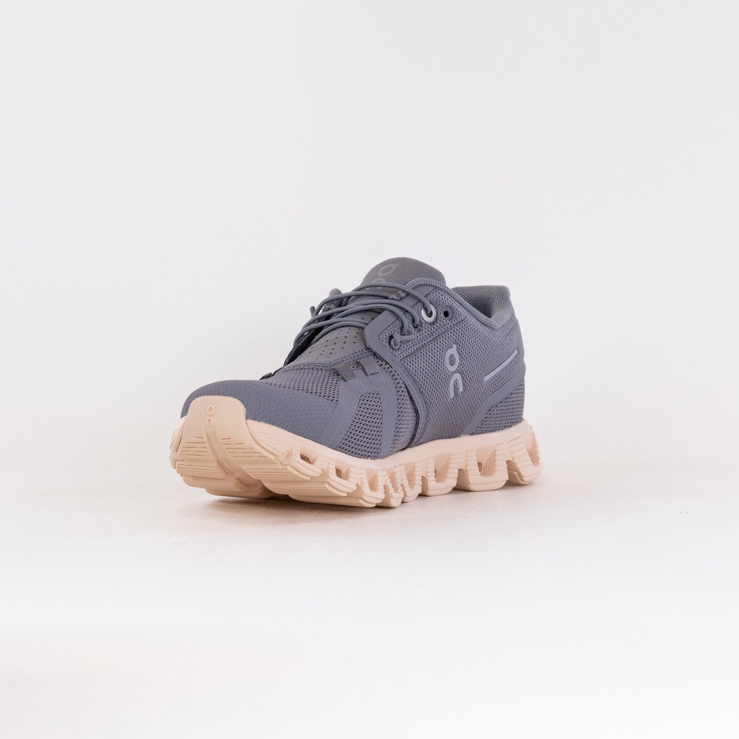 On Women's Cloud 5 Running Shoes - Zinc/Shell Colorway