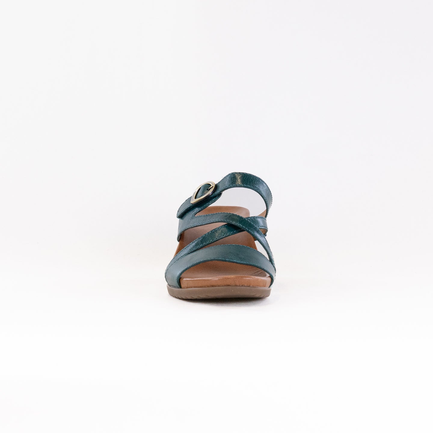 Stylish Teal Dansko Ana Women's Open - Back Wedge Shoes