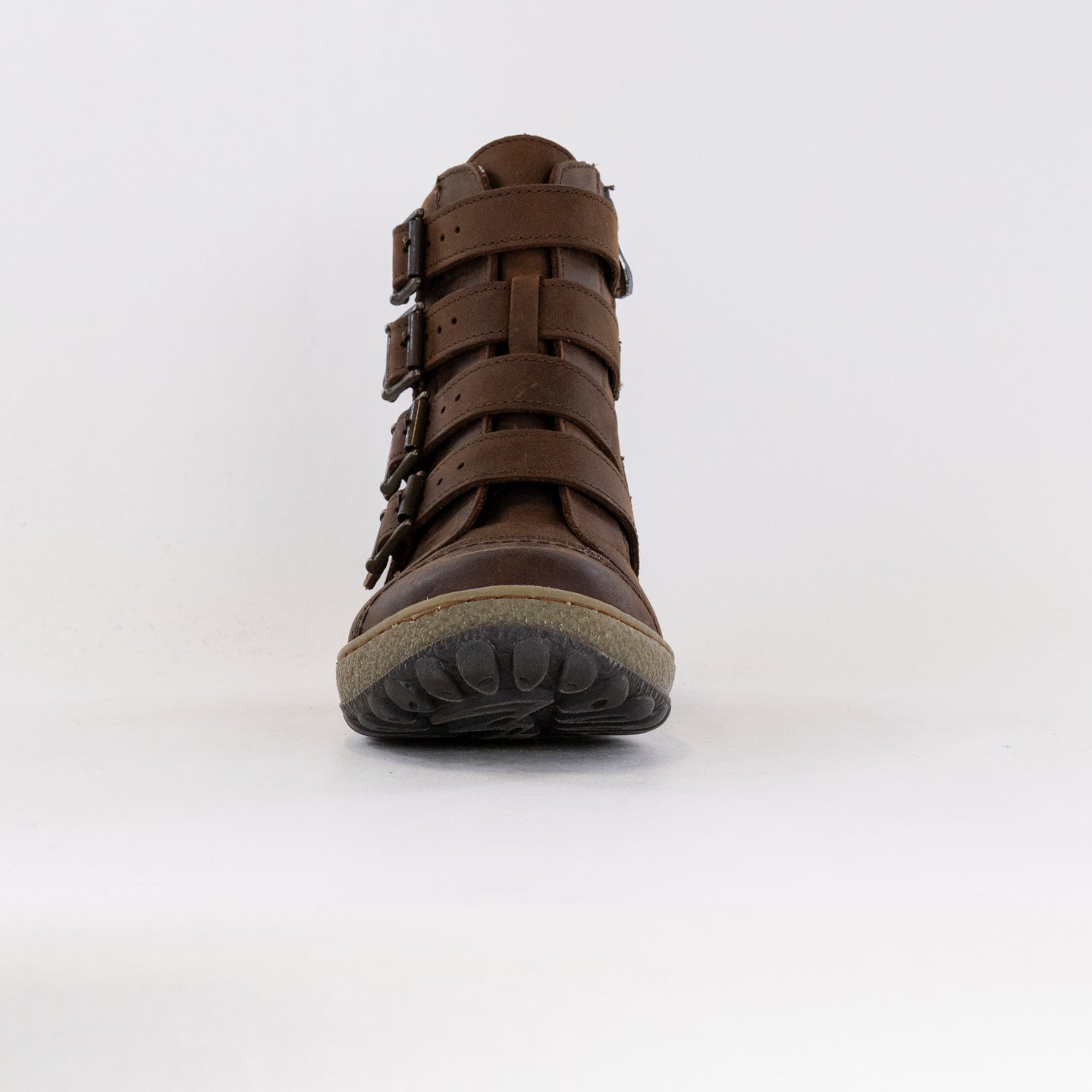 V-Italia Women's Stylish Kiki Brown Leather Boots for Fashion Enthusiasts