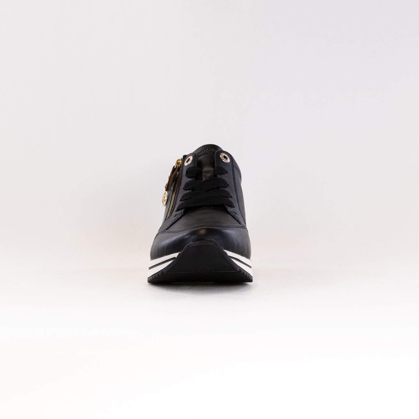 Remonte Eleni 03 Women's Black Wedge Sneakers