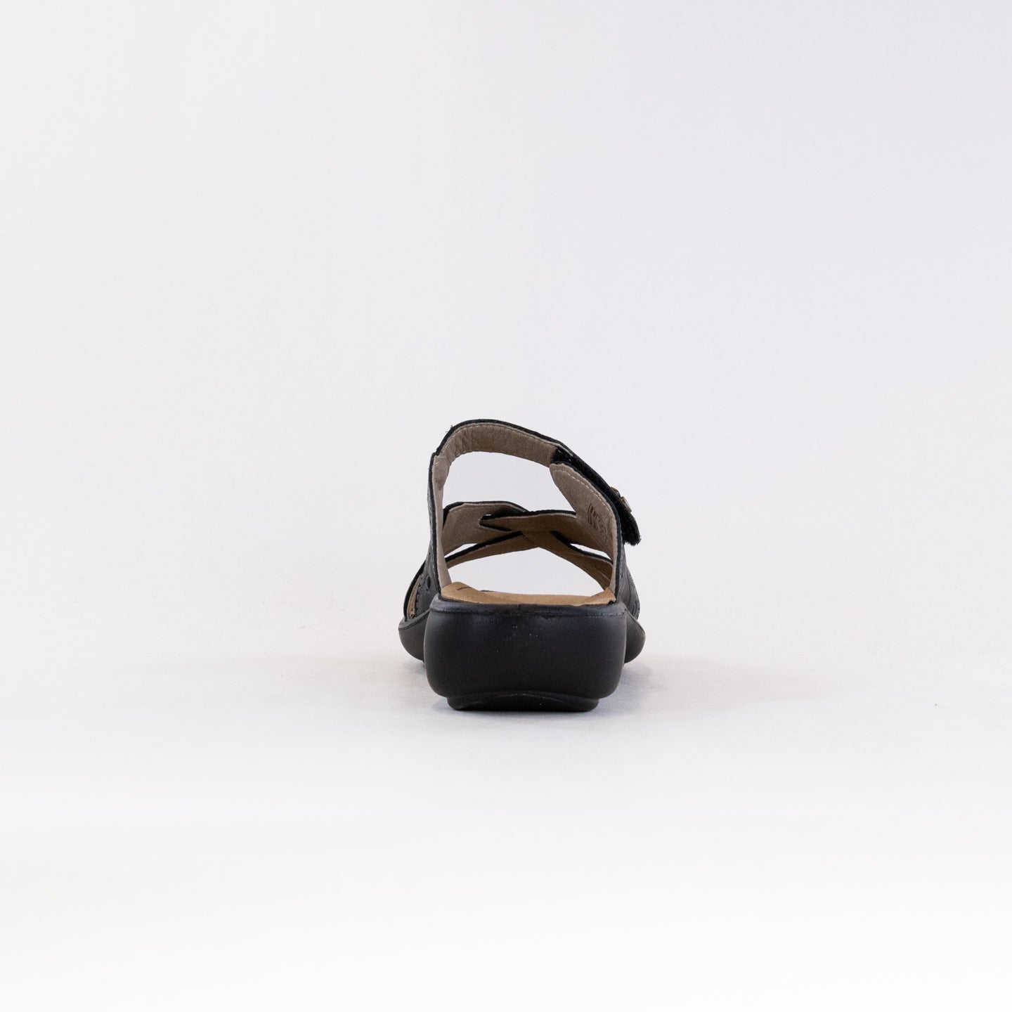 Black Women's Romika Ibiza 99 Stylish Slide Sandals