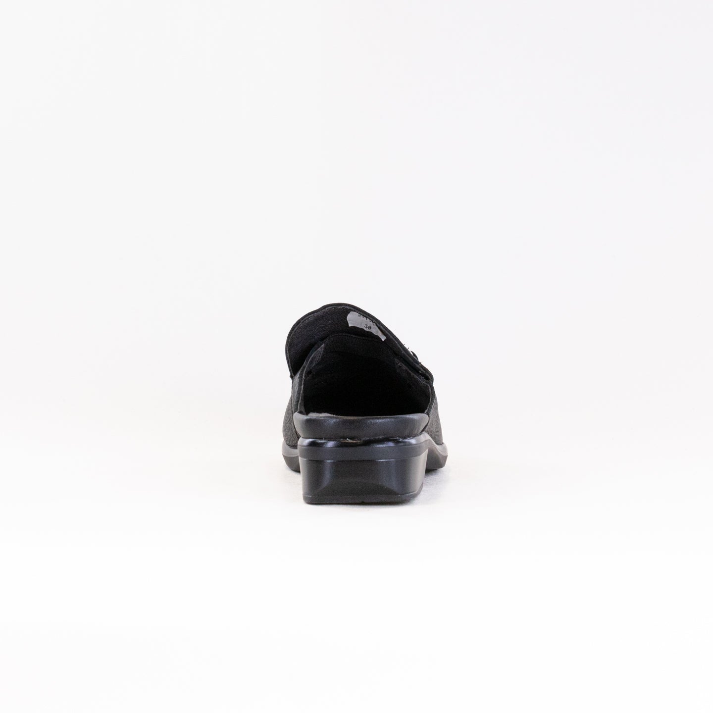 Naot Halny Women's Soft Black Leather Versatile Clogs