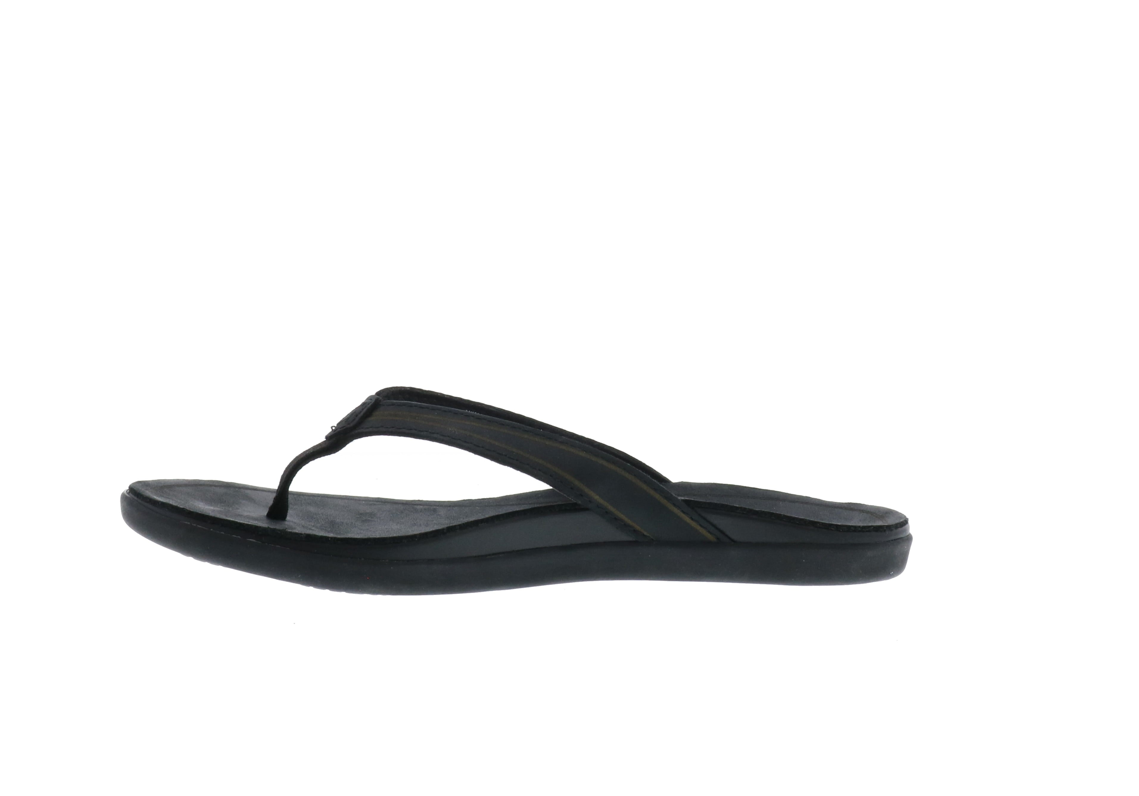 Olukai Women's 'Aukai Sandals in Classic Black Color