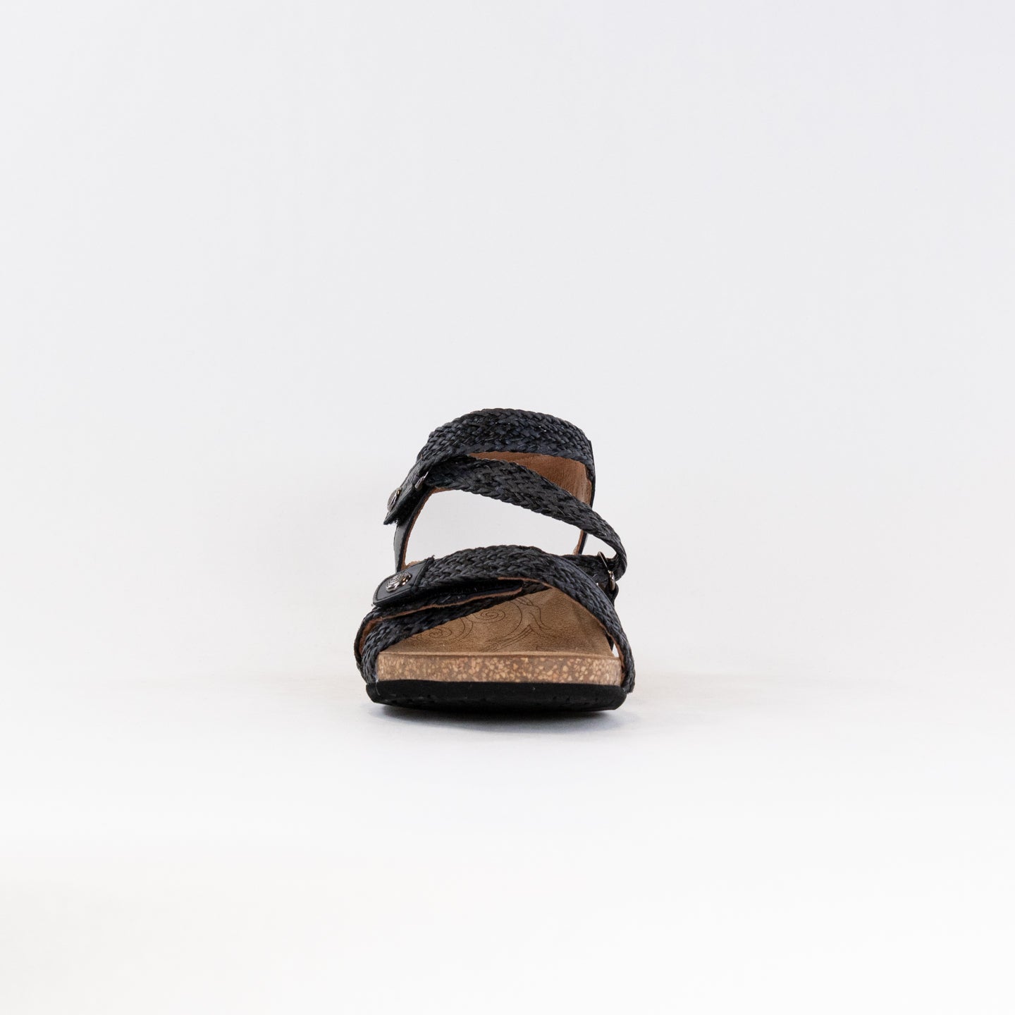 Women's Stylish Taos Trulie Leather Sandals - Black